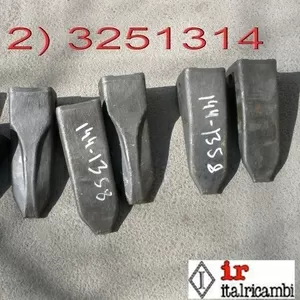 Кованые коронки ковшей экскаваторов и погрузчиков