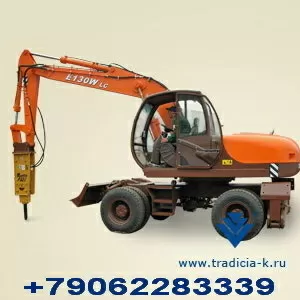 Пневмоколесный экскаватор Е130W ЭКСМАШ (Россия)