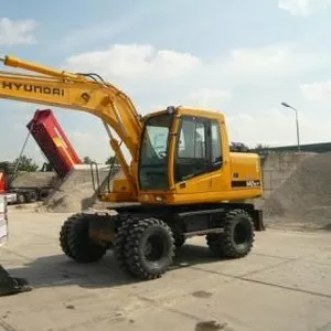  Колесный экскаватор Hyundai 140W-7