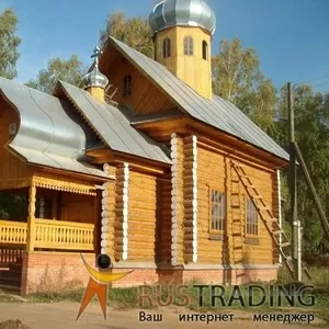 Срубы бани беседки