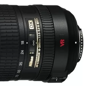 объектив Nikkor 18-200mm f/3.5-5.6G IF-ED AF-S VR DX