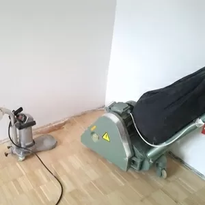 Циклёвка,  шлифовка паркета,  полов.