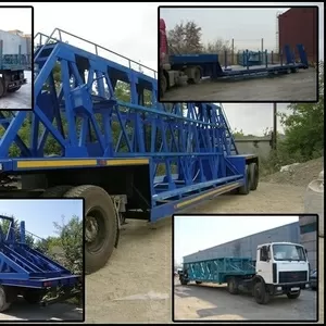 Изготовим   полуприцепы ТРАЛЫ,  прицепы ТЯЖЕЛОВОЗЫ, 