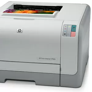 Почти новый цветной лазерный принтер HP CP1215
