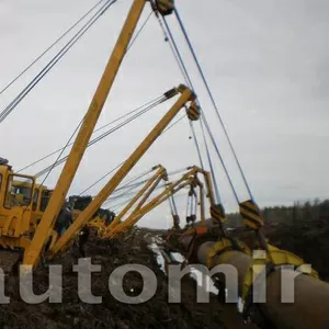 Трубоукладчик SHANTUI  DGY90 на гусеничном ходу.
