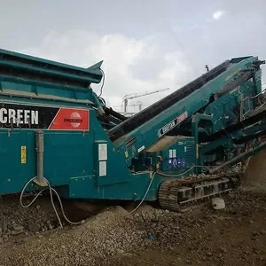 Дробильно-сортировочный комплекс Powerscreen 2100X.