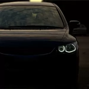 Ангельские глазки на HONDA CIVIC