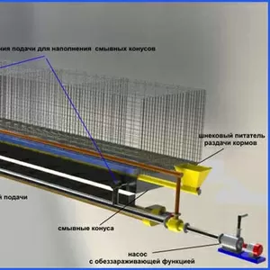 Автомат. комплексы для выращивания птицы,  мясного и мехового зверька.