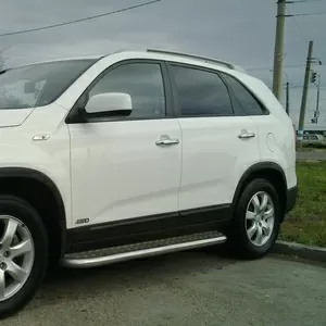 KIA SORENTO XM 2009 год, белый,  пробег 109000 км