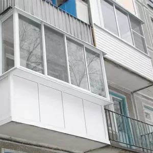 Алюминиевые балконные рамы в Чебоксарах
