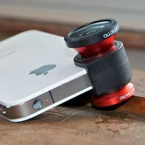 Объектив olloclip 3-in-1 для Вашего iPhone 4/4s