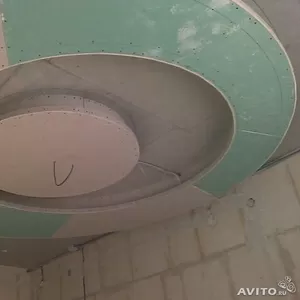 Бригада плотников,  замена полов,  потолки из гипсокартона
