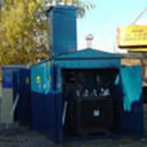      КТП  киоскового типа  в оцинкованном корпусе КТПН,  2КТПН