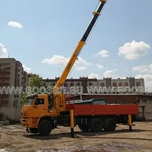 Продам  Камаз 6520 + КМУ Soosan SCS1015L Super