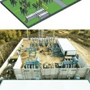 Комплектная трансформаторная подстанция блочная КТПБ- 110/6(10)  