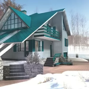 ПРОЕКТИРОВАНИЕ ДОМОВ,  КОТТЕДЖЕЙ,  УСАДЬБ