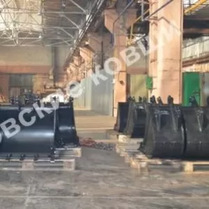 Ковши для экскаваторов-погрузчиков JCB, KomatsuWB,  Terex,  Caterpillar,  