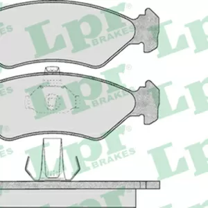 Колодки тормозные FORD FIESTA, KA, MAZDA 121 95- передние