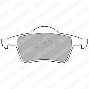 Колодки тормозные VOLVO S60 00-, S80 98-06, V70 97-, XC70 97- задние