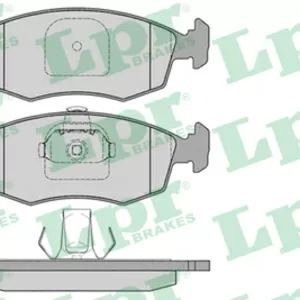 Колодки тормозные FIAT DOBLO, PALIO, PUNTO, STRADA 1.2-1.9 99- передние