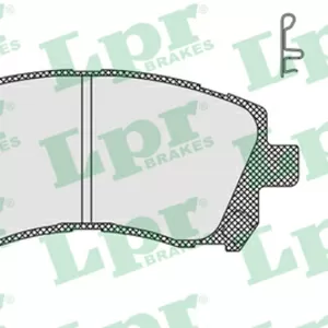 Колодки тормозные SUBARU FORESTER 97-02, LEGACY 96-03, OUTBACK 00-03 пер