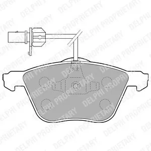 Колодки тормозные FORD GALAXY, VOLKSWAGEN SHARAN, T4 передние
