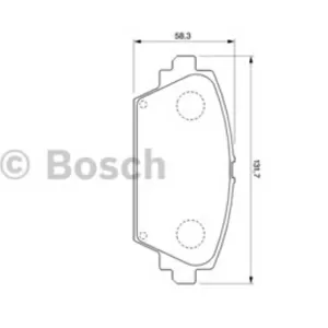 Колодки тормозные NISSAN PRIMERA P12 02-, LMERA TINO 00-05 передние