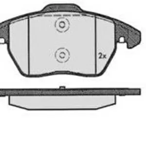 Колодки тормозные CITROEN C4, PEUGEOT 207, 307, 308 1.6-2.0 передние