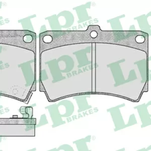 Колодки тормозные KIA RIO 00-02, MAZDA 121 90-96, 323 90-, 96- передние