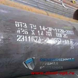 Труба 426х16 сталь 09г2с по ТУ 14-3р-1128-2007 