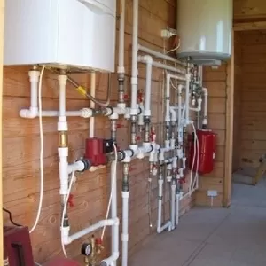 Монтаж отопления,  водоснабжения,  газовых котлов