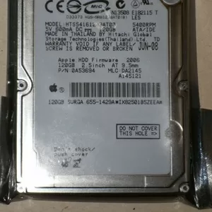 Hitachi HDD2.5 IDE 120Gb Travelstar