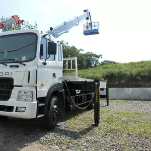 Грузовой-бортовой Hyundai (15т) с КМУ HIAB270T 