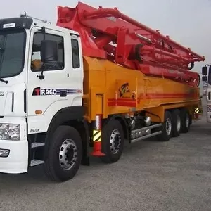 Автобетононасос KCP 55ZX170 52м на базе шасси Hyundai