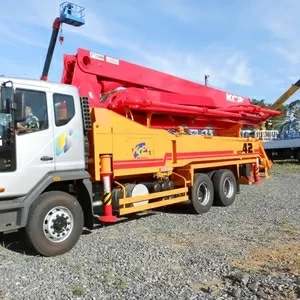 Автобетононасос KCP42RX170 в наличии На базе Daewoo (40м) 