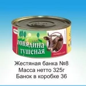 Тушенка ГОСТ 