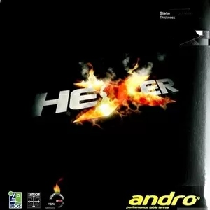 Настольный теннис: накладка Andro Hexer