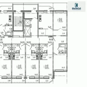 1-я квартира в новом доме пер. Цимлянский 8а