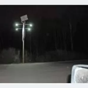 Автономная подсветка рекламных щитов