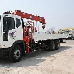 Daewoo Novus 6x4 Борт-кран 7т. Kanglim KS2056