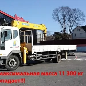 Daewoo Novus 2013г,  кран манипулятор Soosan SCS736L 7 тонн