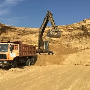 Карьерный песок от собственника	