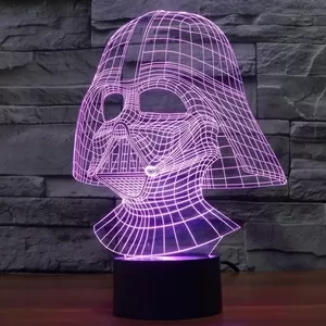 3д 3D светильник ночник лампа