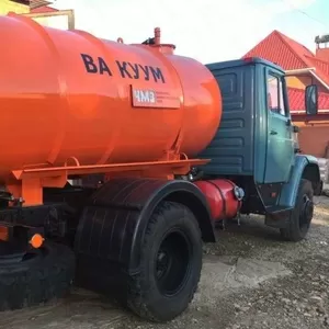 Ассенизатор до 6 куб.м. Откачка септиков,  туалетов