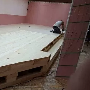 Конструкции из доски,  гипсокартона,  фанеры  v  Красноярске