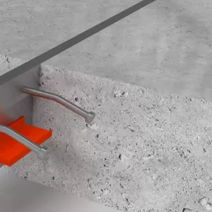 Несъёмная металлическая опалубка для бетонного пола. Закладной профиль