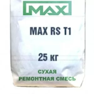 MAX-RS-T60 тиксотропная ремонтная смесь безусадочная быстро