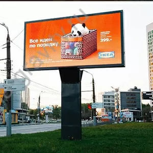 Светодиодные экраны в Нижнем Новгороде,  наружная реклама в лучших мест