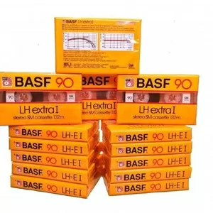 Новые аудиокассеты запечатанные BASF LH extra I 90