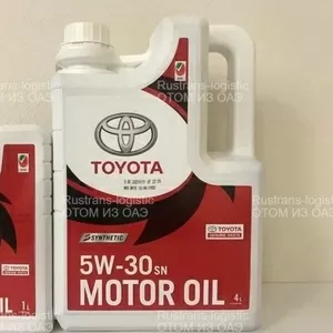 Масло моторное 5W30 SN Toyota оригинал